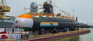 Representative/X@Ashrithaaaaaaa : INS Arighaat is the second Arihant-Class submarine |